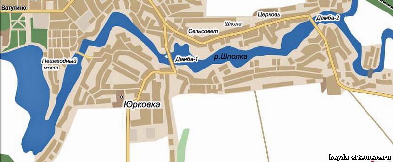 Карта Юрковки